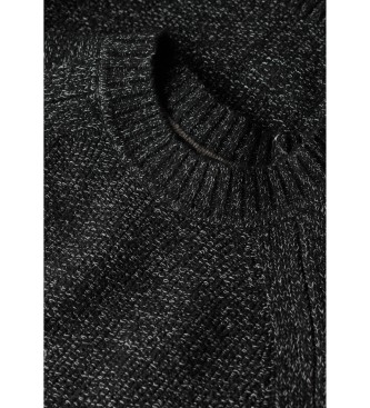 Superdry Thick black raglan jumper 