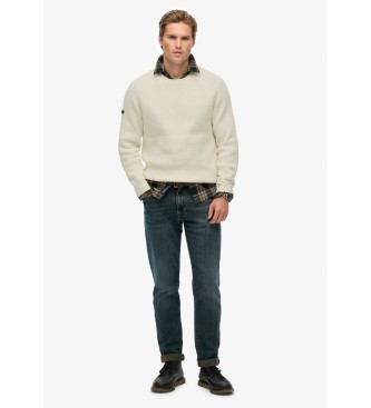 Superdry Camisola de inverno bege com raglan volumoso