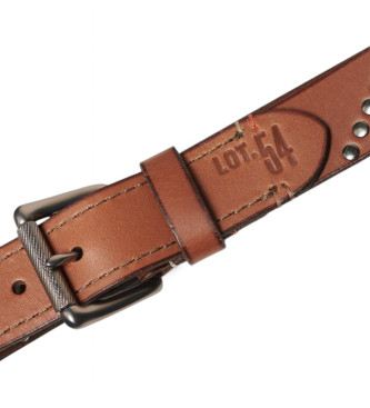 Superdry Brown Goods Belt