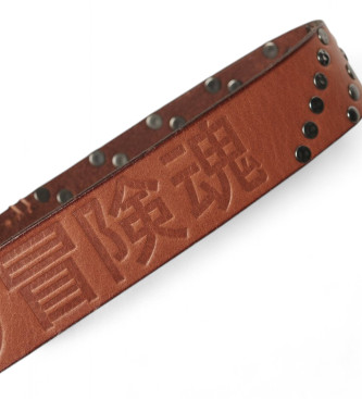 Superdry Brown Goods Belt