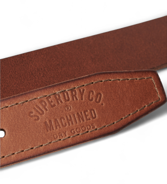 Superdry Badgeman bruine gordel