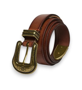 Superdry Bruine Western-riem