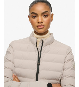 Superdry Gewatteerd jack City Fuji beige