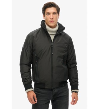 Superdry Stad Harrington Jas  zwart