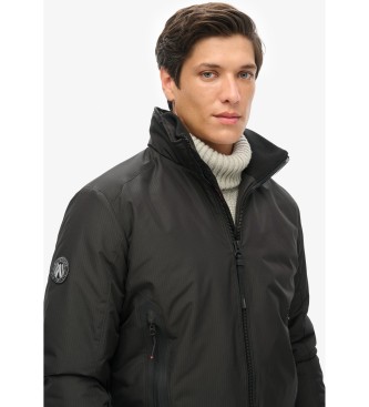 Superdry Stad Harrington Jas  zwart