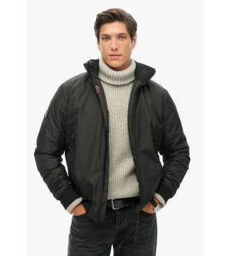 Superdry Stad Harrington Jas  zwart