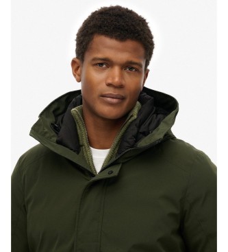 Superdry City Padded Bomber Jacket gr�n