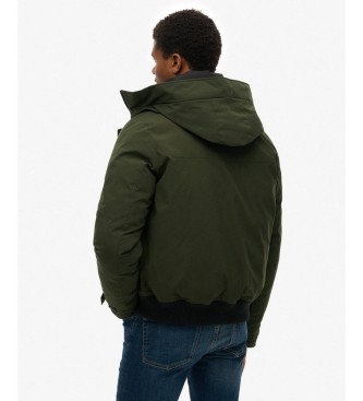 Superdry City Padded Bomber Jacket gr�n