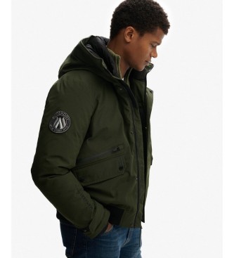 Superdry City Padded Bomber Jacket gr�n