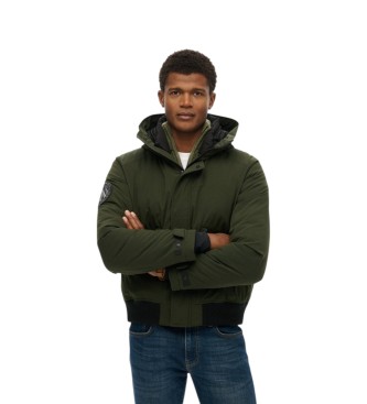 Superdry City Padded Bomber Jacket gr�n