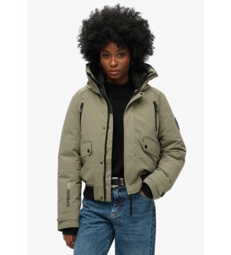 Superdry Blouson bombardier matelass City green