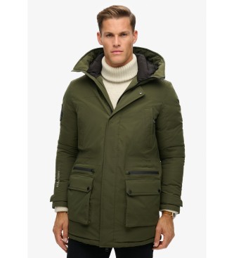 Superdry Quilted parka City green