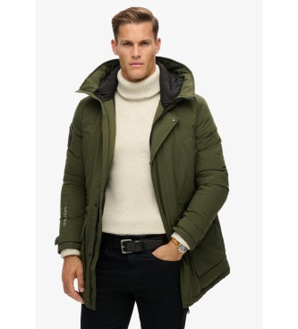 Superdry Parka acolchoada Verde cidade