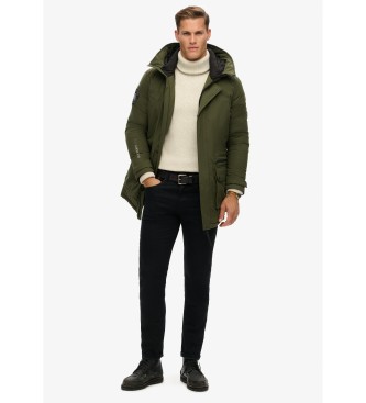 Superdry Quiltet parka City green