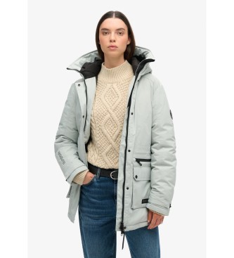 Superdry Parka citadina acolchoada  cinzento