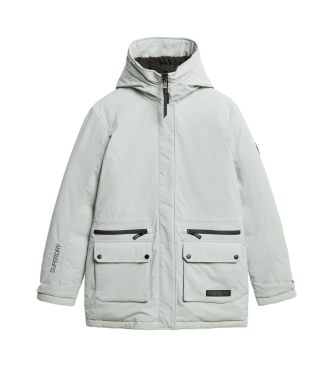 Superdry Parka citadina acolchoada  cinzento