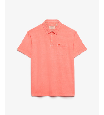 Superdry Polo Classic Coral Linen