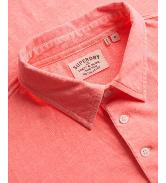 Superdry Polo Classic Coral Linen