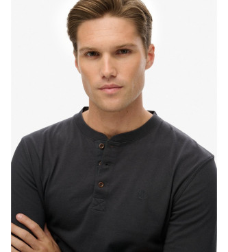 Superdry Klassisches Grovater-T-Shirt schwarz