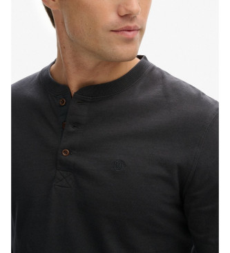 Superdry Klassisches Grovater-T-Shirt schwarz