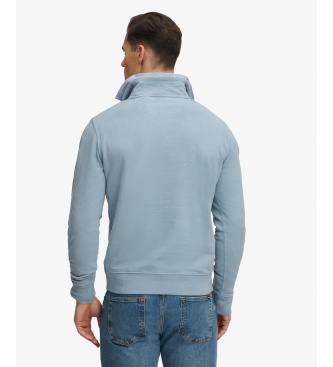 Superdry Felpa blu classica essenziale
