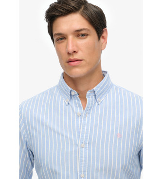 Superdry Camicia classica Oxford blu