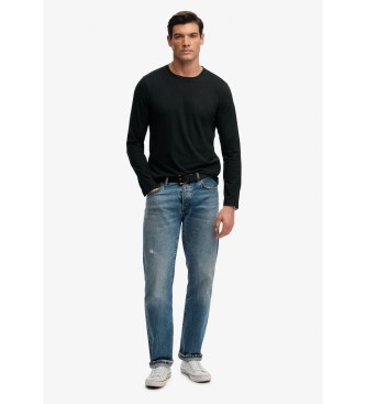 Superdry Klasyczna koszulka w kolorze czarnym