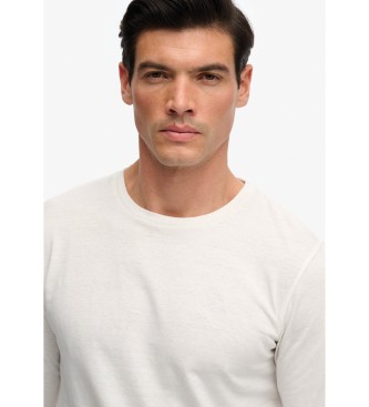 Superdry Klasyczny T-shirt w kolorze białym