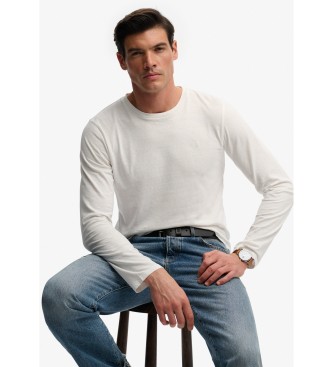 Superdry Klasyczny T-shirt w kolorze białym