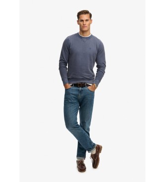 Superdry Felpa Classic Essential blu