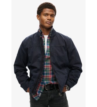 Superdry Cazadora Harrington clsica marino