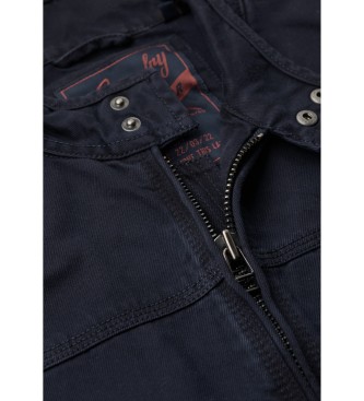 Superdry Jakna Classic Harrington Navy