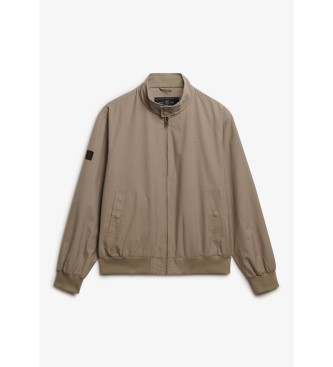 Superdry Klassisk Harrington-jakke, beige