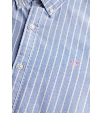 Superdry Camisa Classic Oxford azul claro