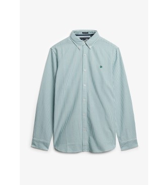 Superdry Srajca Classic Oxford L/S zelena