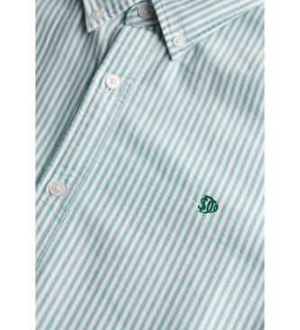 Superdry Srajca Classic Oxford L/S zelena