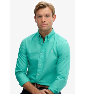 Superdry Klassisk Oxfordskjorta turkos
