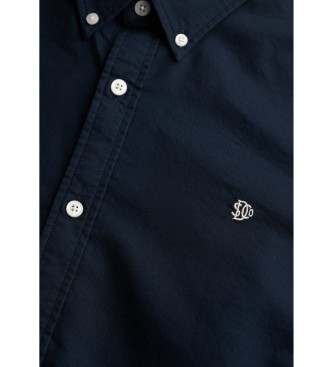 Superdry Srajca Classic Oxford L/S Eclipse navy