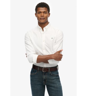 Superdry Srajca Classic Oxford L/S bela
