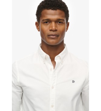 Superdry Srajca Classic Oxford L/S bela