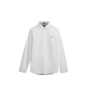 Superdry Srajca Classic Oxford L/S bela