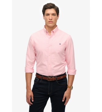 Superdry Srajca Classic Oxford L/S roza