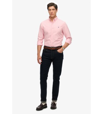 Superdry Srajca Classic Oxford L/S roza