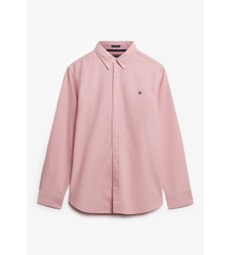Superdry Srajca Classic Oxford L/S roza