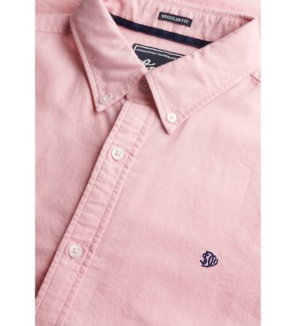 Superdry Srajca Classic Oxford L/S roza