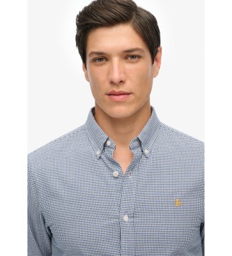 Superdry Camia Classic Oxford azul