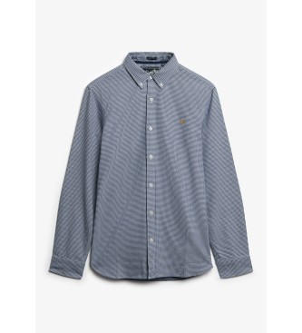 Superdry Camia Classic Oxford azul
