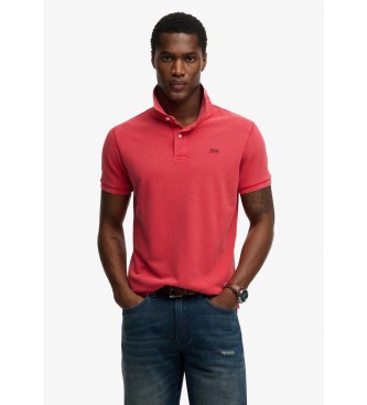 Superdry Polo Classic Pique red
