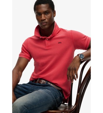 Superdry Polo Classic Pique red