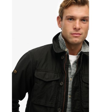 Superdry Jacke M65 schwarz